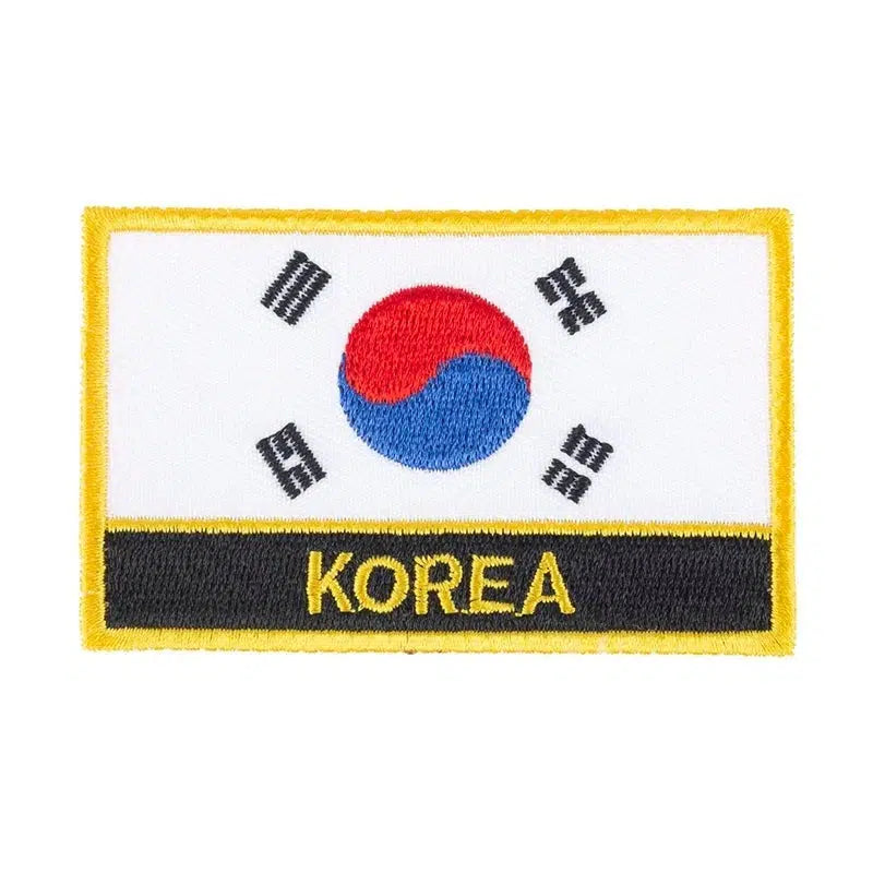 South Korea Flag Patch - Sew On/Iron On Patch