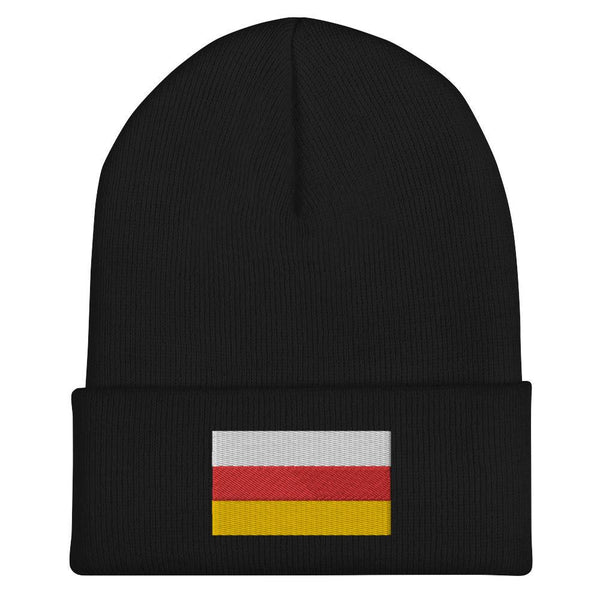South Ossetia Flag Beanie - Embroidered Winter Hat