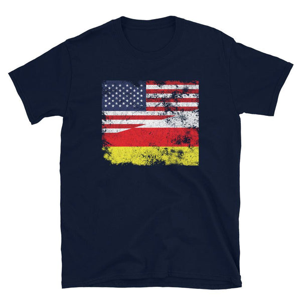 South Ossetia USA Flag T-Shirt