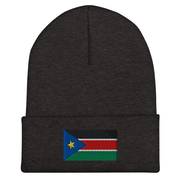 South Sudan 2011-2023 Flag Beanie - Embroidered Winter Hat