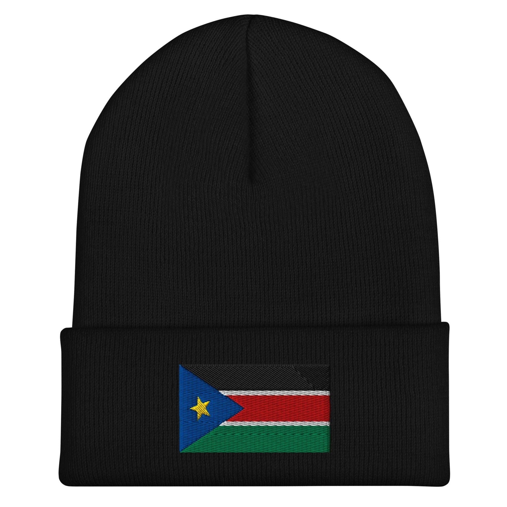 South Sudan 2011-2023 Flag Beanie - Embroidered Winter Hat