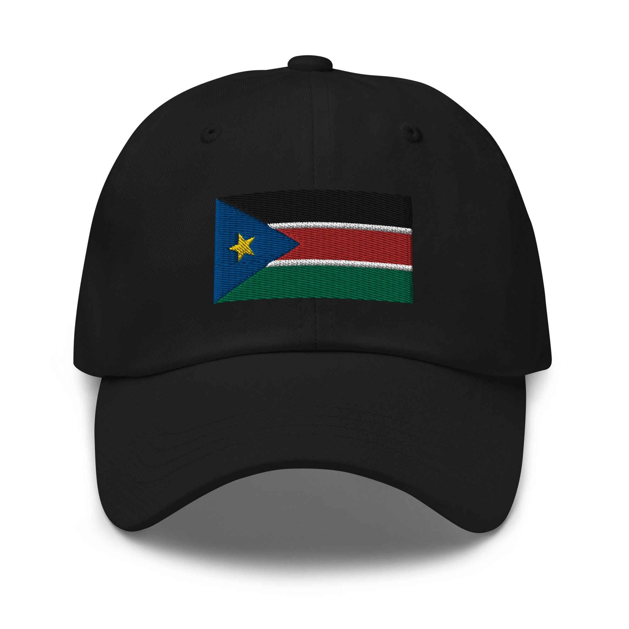 South Sudan Flag Cap - Adjustable Embroidered Dad Hat