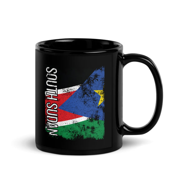 South Sudan Flag - Distressed Flag Mug