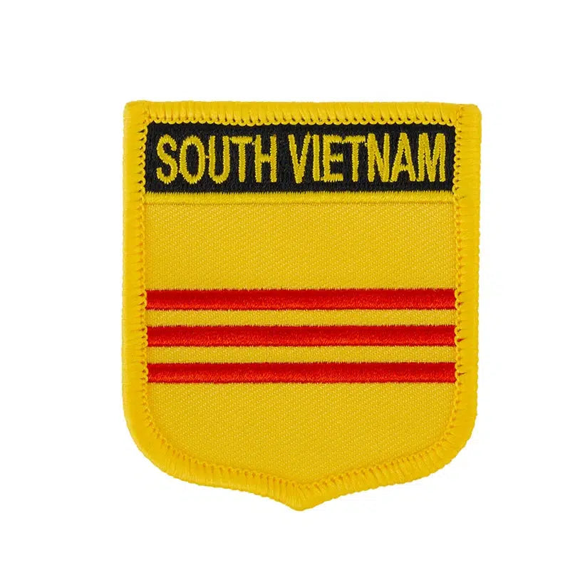 South Vietnam Flag Patch - Sew On/Iron On Patch