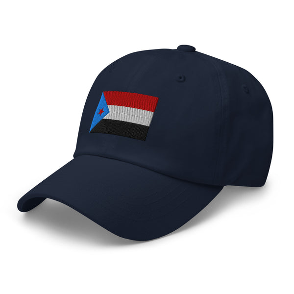 South Yemen Flag Cap - Adjustable Embroidered Dad Hat