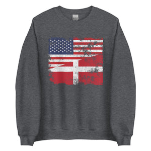 Sovereign Military Order of Malta USA Flag Sweatshirt