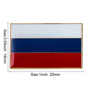 Soviet Union Flag Lapel Pin Collection - Enamel Pin Flag