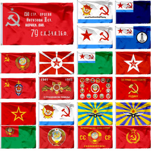 Soviet Union Flags - 90x150cm(3x5ft)