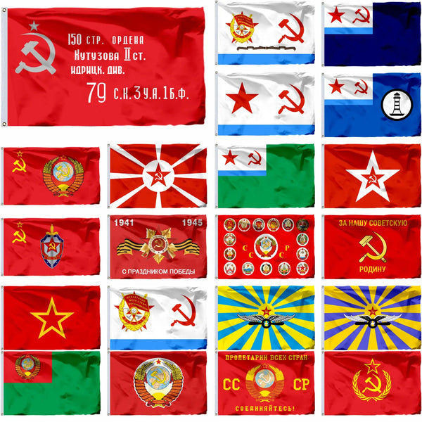 Soviet Union Flags - 90x150cm(3x5ft)