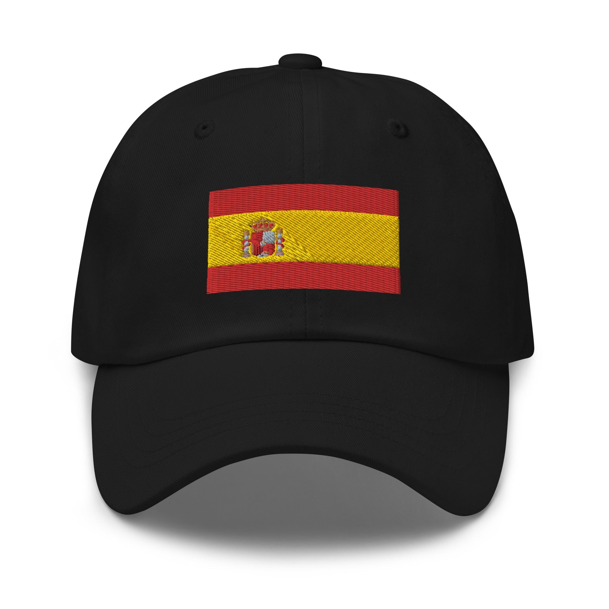 Spain Flag Cap - Adjustable Embroidered Dad Hat