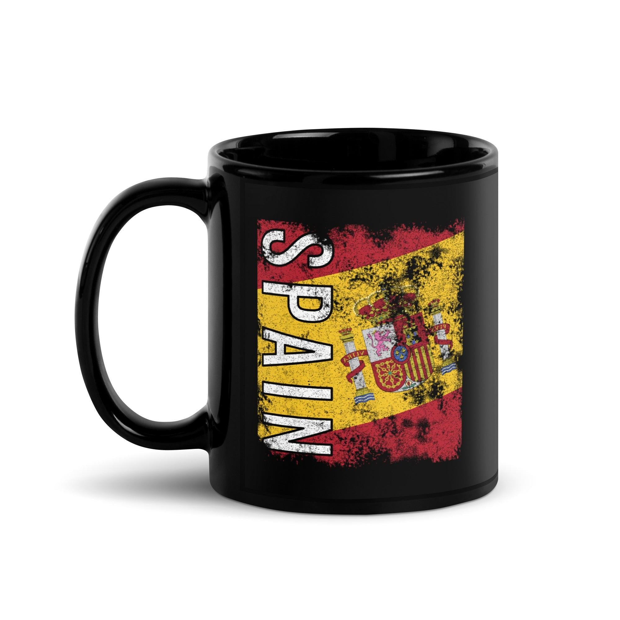 Spain Flag - Distressed Flag Mug