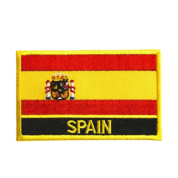 Spain Flag Patch - Sew On/Iron On Patch