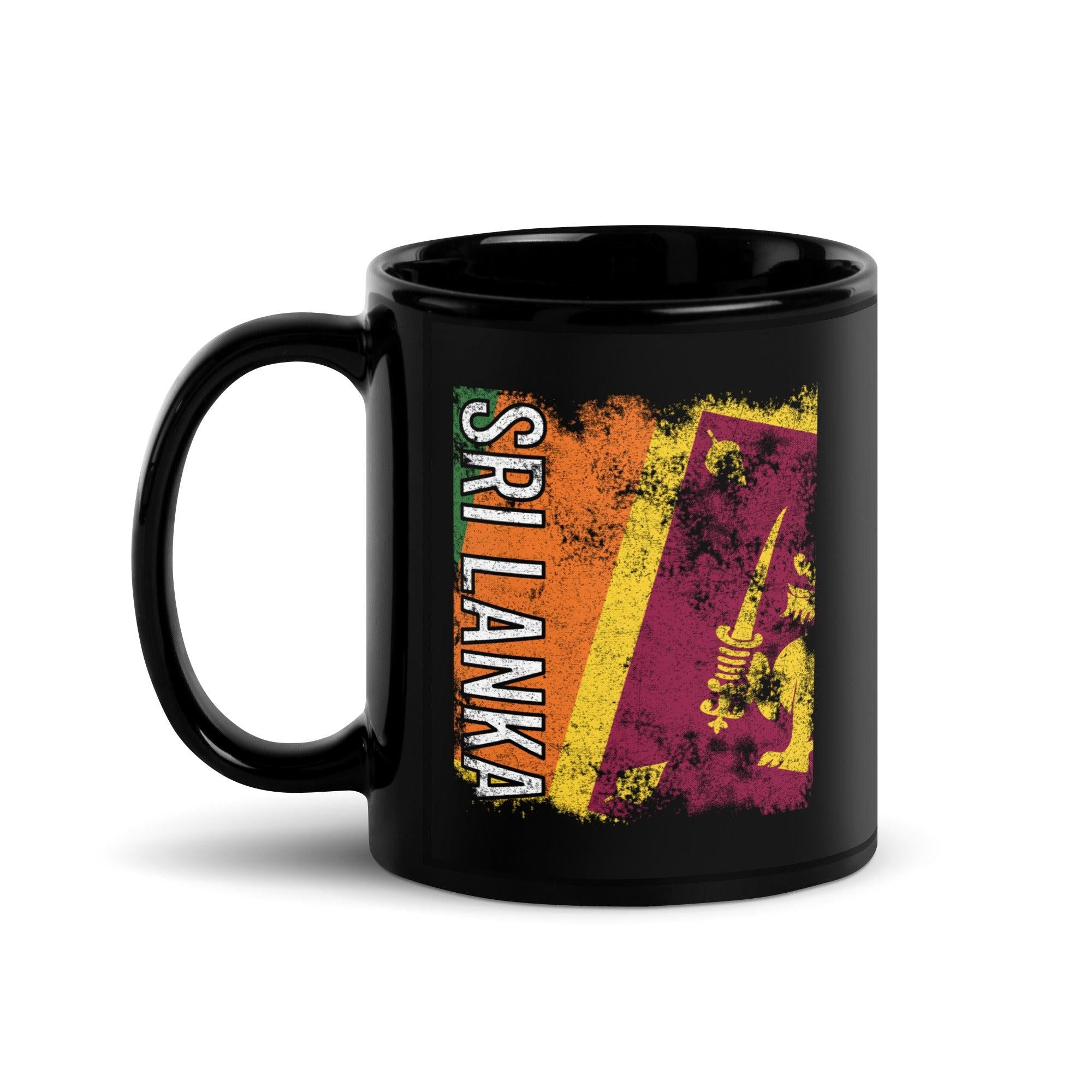 Sri Lanka Flag - Distressed Flag Mug