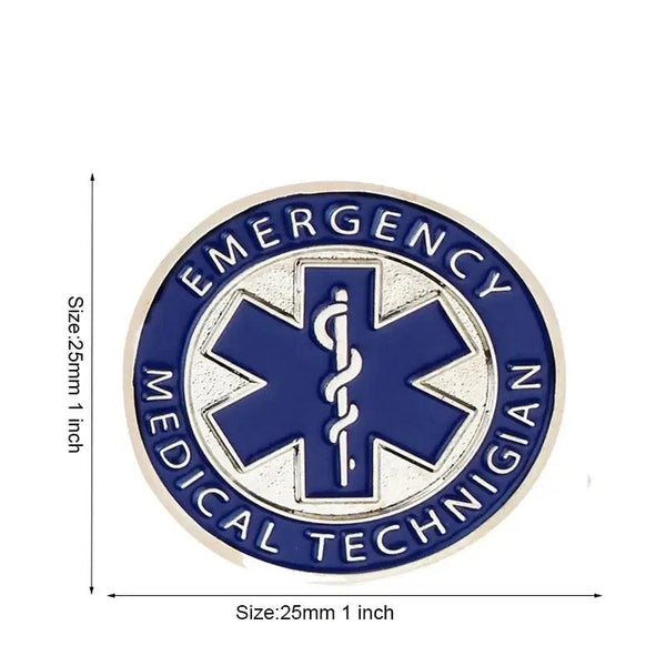 Star of Life Medical Lapel Pin Collection - Enamel Pin Flag