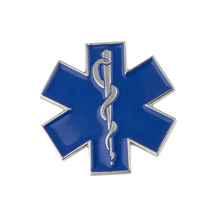 Star of Life Medical Lapel Pin Collection - Enamel Pin Flag