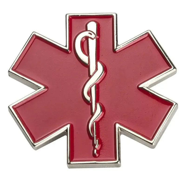 Star of Life Medical Lapel Pin Collection - Enamel Pin Flag