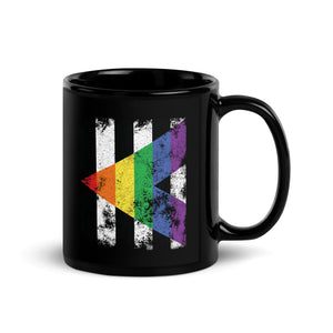 Straight Ally - Distressed LGBTQIA2S+ Mug