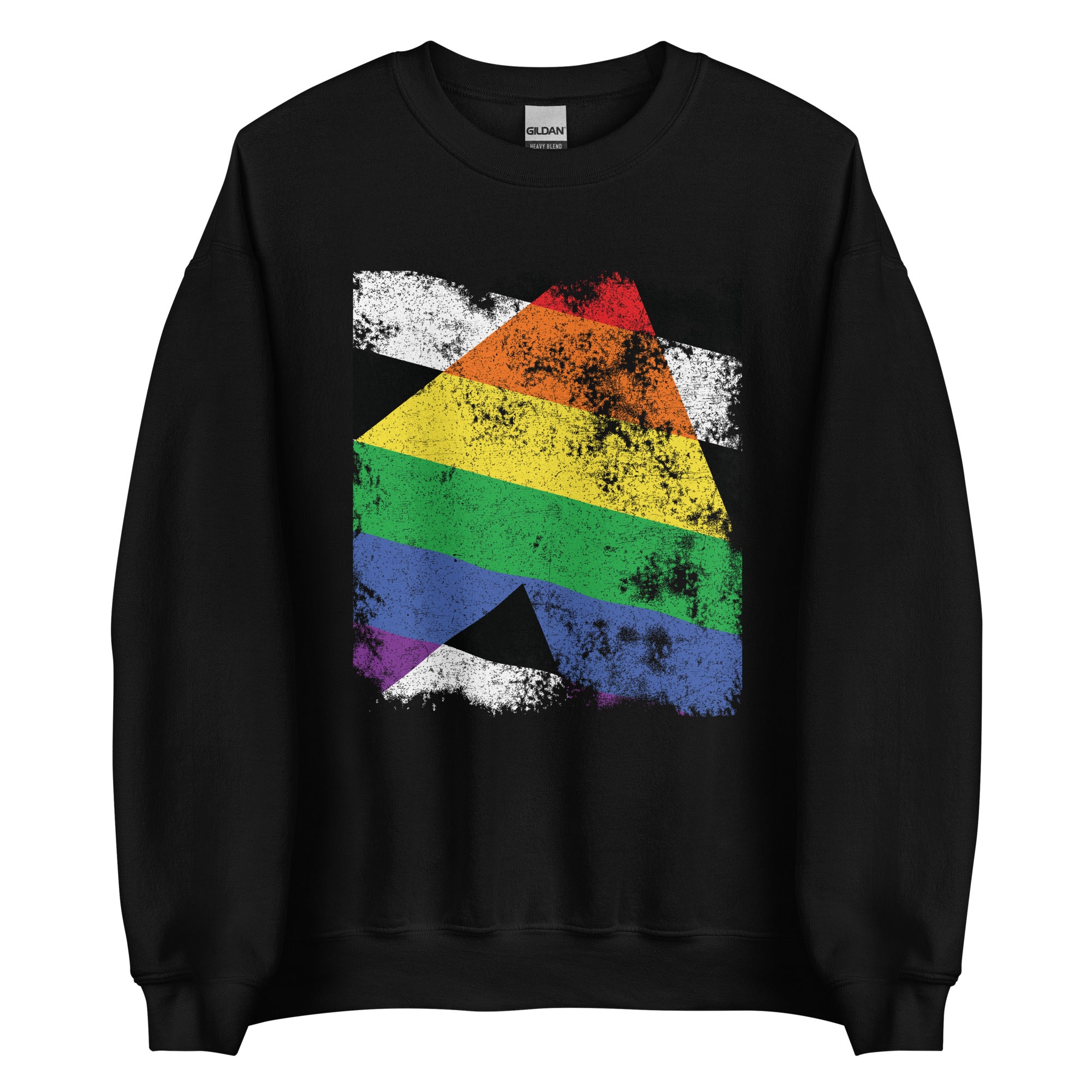 Straight Ally - Distressed LGBT+ Sweatshirt