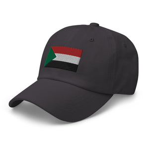 Sudan Flag Cap - Adjustable Embroidered Dad Hat