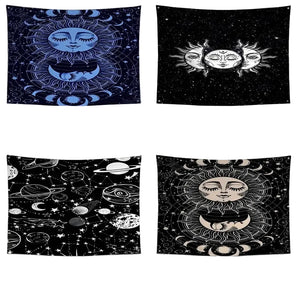 Sun and Moon Flags - 90x150cm(3x5ft) - 60x90cm(2x3ft)