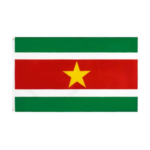 Suriname Flag - 90x150cm(3x5ft) - 60x90cm(2x3ft)