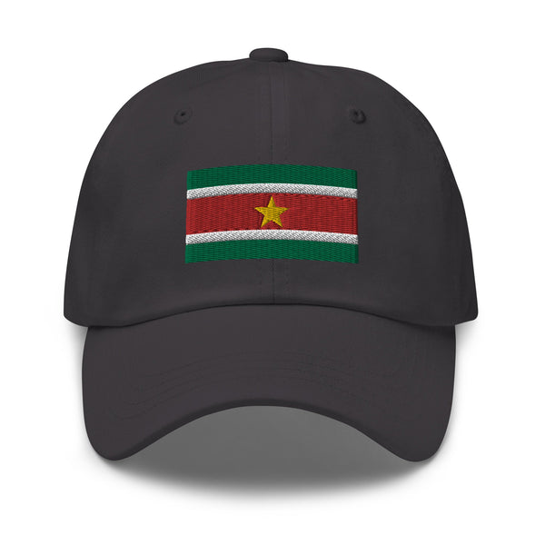 Suriname Flag Cap - Adjustable Embroidered Dad Hat