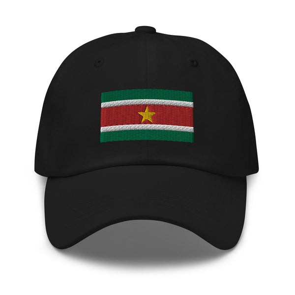 Suriname Flag Cap - Adjustable Embroidered Dad Hat