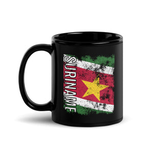 Suriname Flag - Distressed Flag Mug