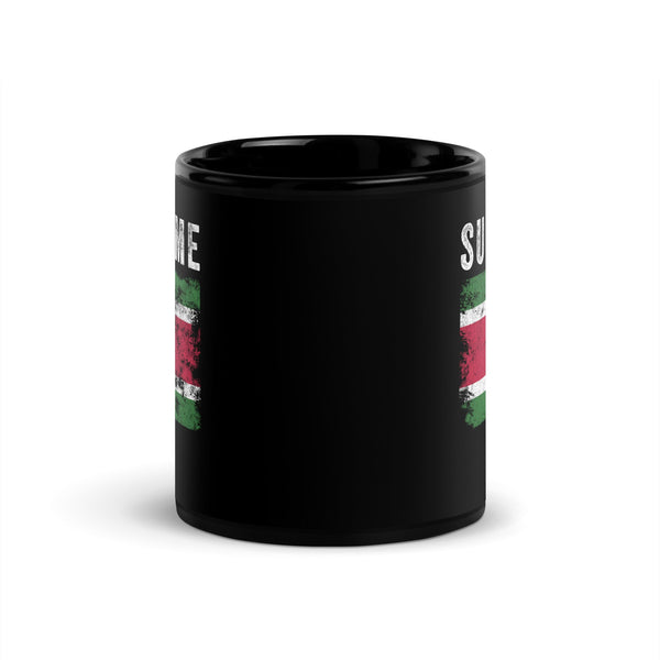 Suriname Flag Distressed Surinamese Flag Mug