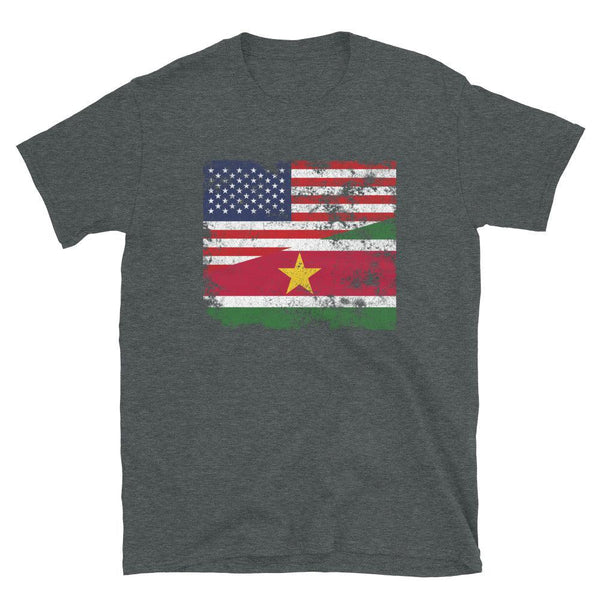 Suriname USA Flag T-Shirt