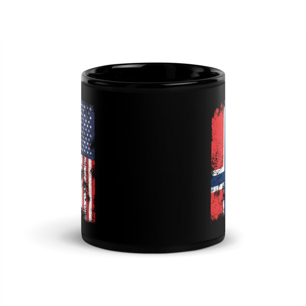 Svalbard USA Flag Mug