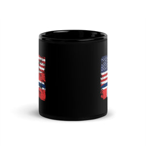 Svalbard USA Flag Mug
