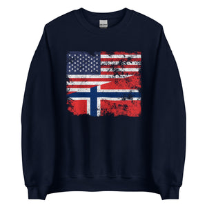 Svalbard USA Flag Sweatshirt