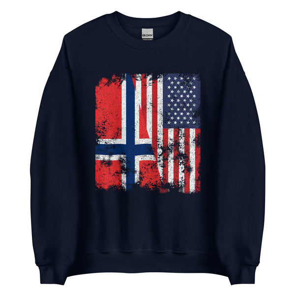 Svalbard USA Flag Sweatshirt