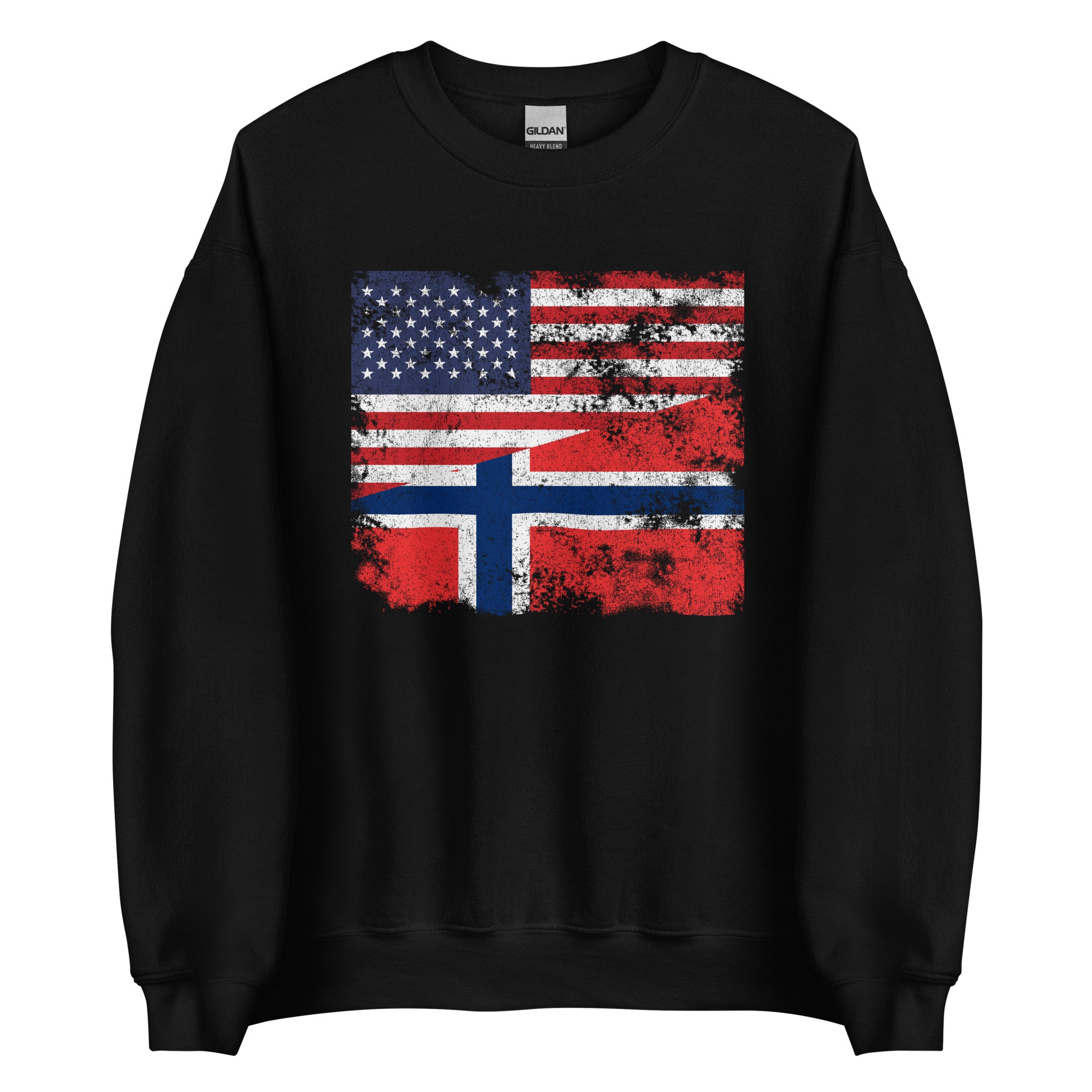 Svalbard USA Flag Sweatshirt