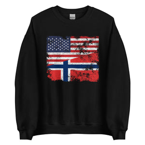 Svalbard USA Flag Sweatshirt