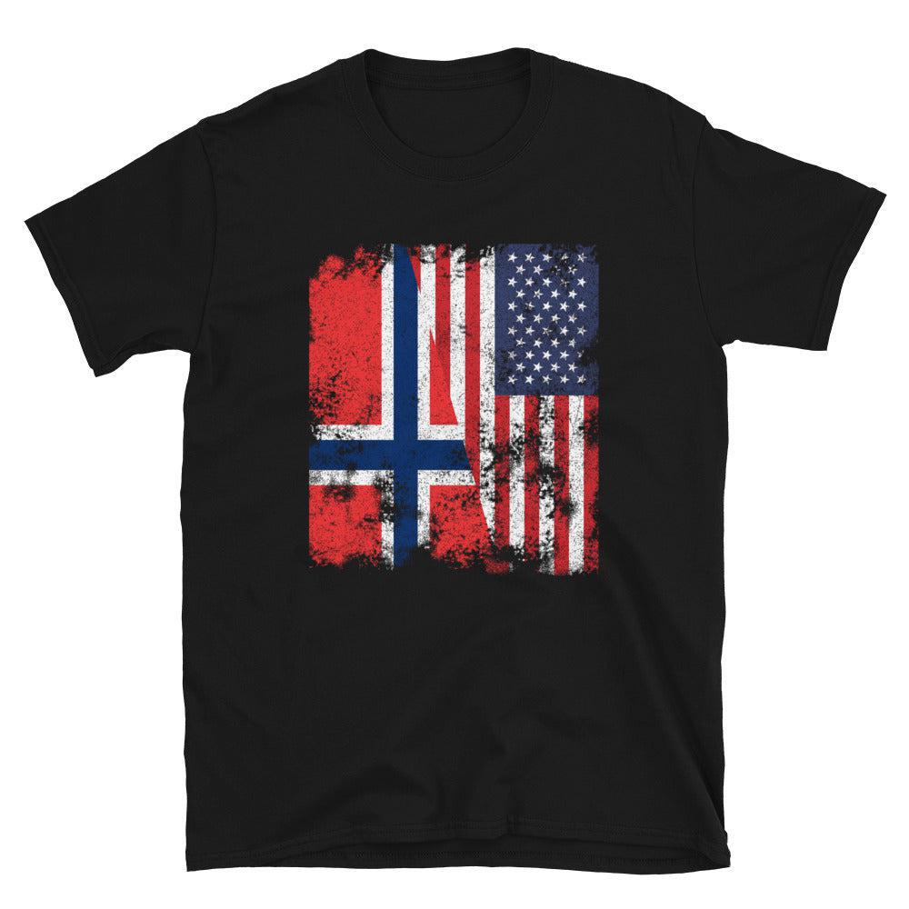 Svalbard USA Flag T-Shirt