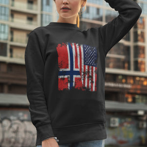 Svalbard USA Flag Sweatshirt