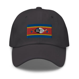 Swaziland Flag Cap - Adjustable Embroidered Dad Hat
