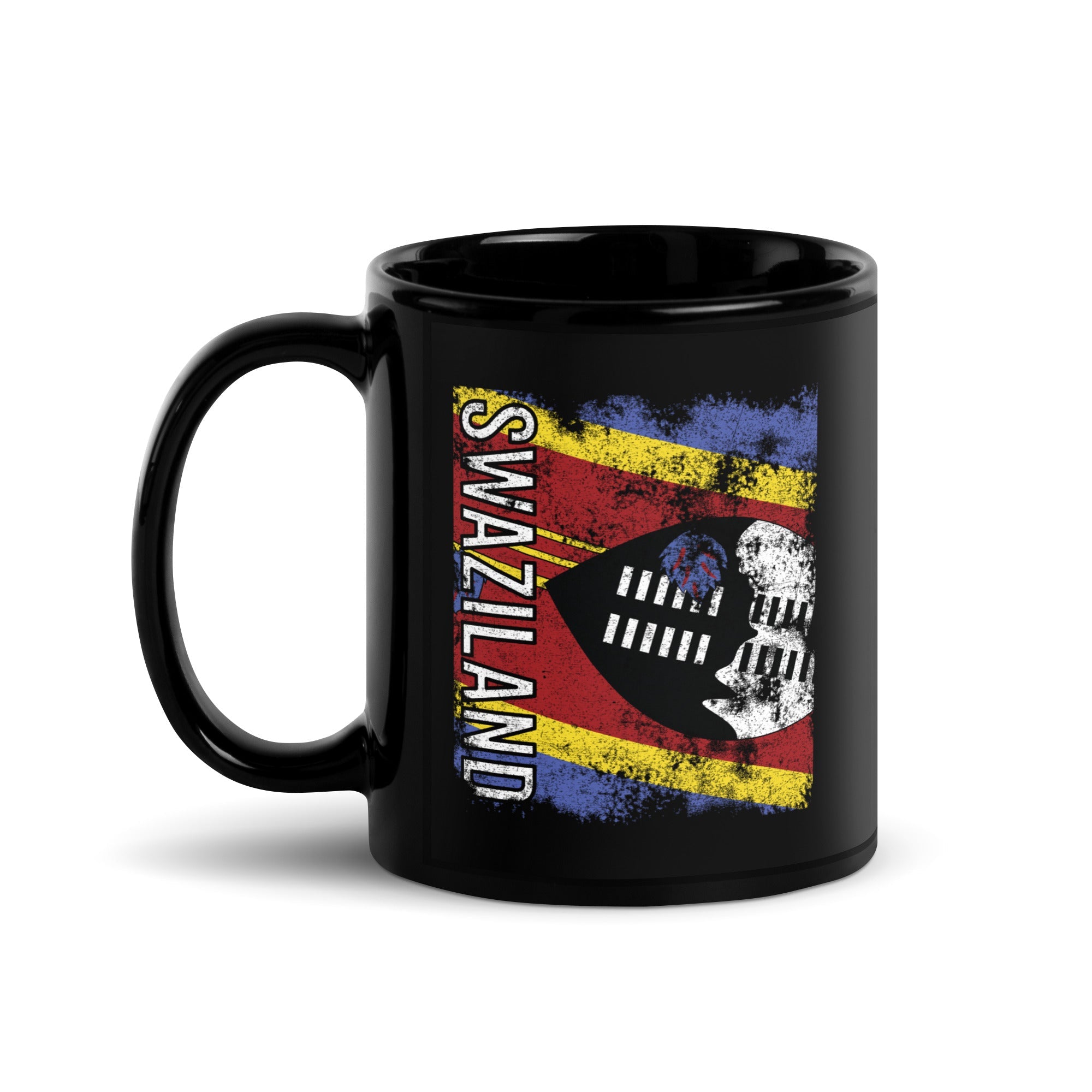 Swaziland Flag - Distressed Flag Mug