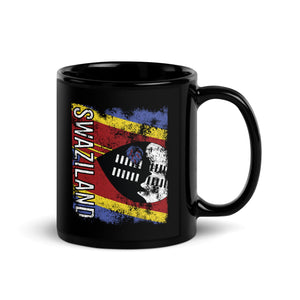 Swaziland Flag - Distressed Flag Mug