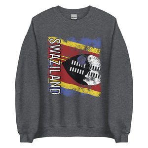 Swaziland Flag - Distressed Flag Sweatshirt