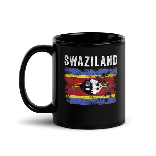 Swaziland Flag Distressed - Swazi Flag Mug