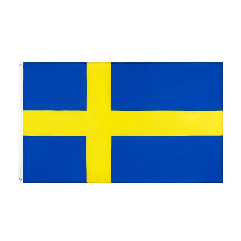 Sweden Flag - 90x150cm(3x5ft) - 60x90cm(2x3ft)