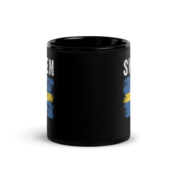 Sweden Flag Distressed - Swedish Flag Mug