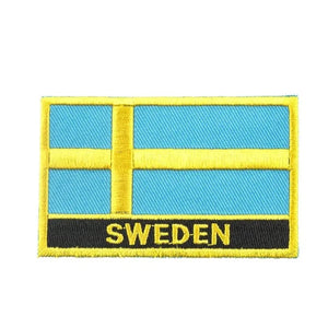 Sweden Flag Patch - Sew On/Iron On Patch