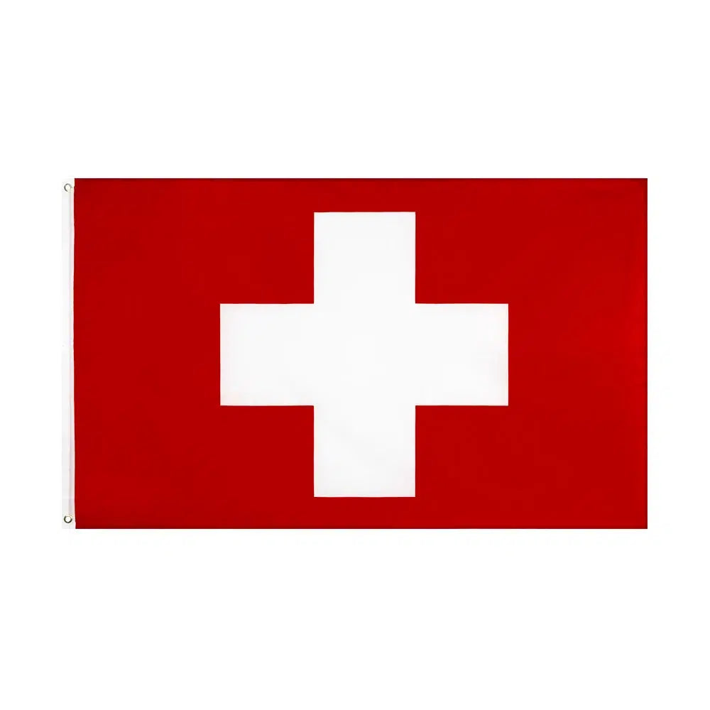 Switzerland Flag - 90x150cm(3x5ft) - 60x90cm(2x3ft)