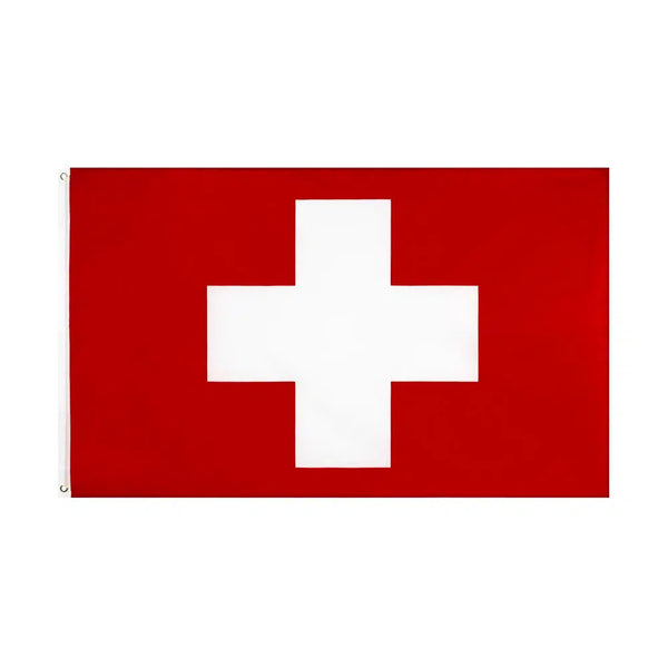 Switzerland Flag - 90x150cm(3x5ft) - 60x90cm(2x3ft)