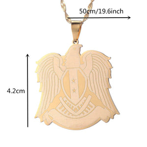 Syria Eagle Pendant Necklace