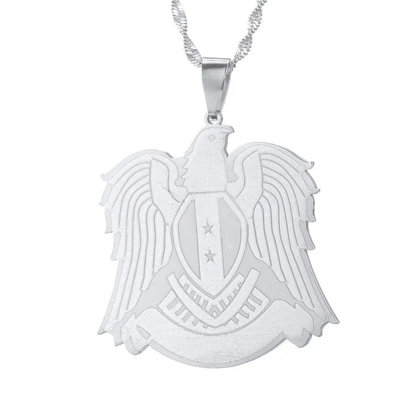 Syria Eagle Pendant Necklace